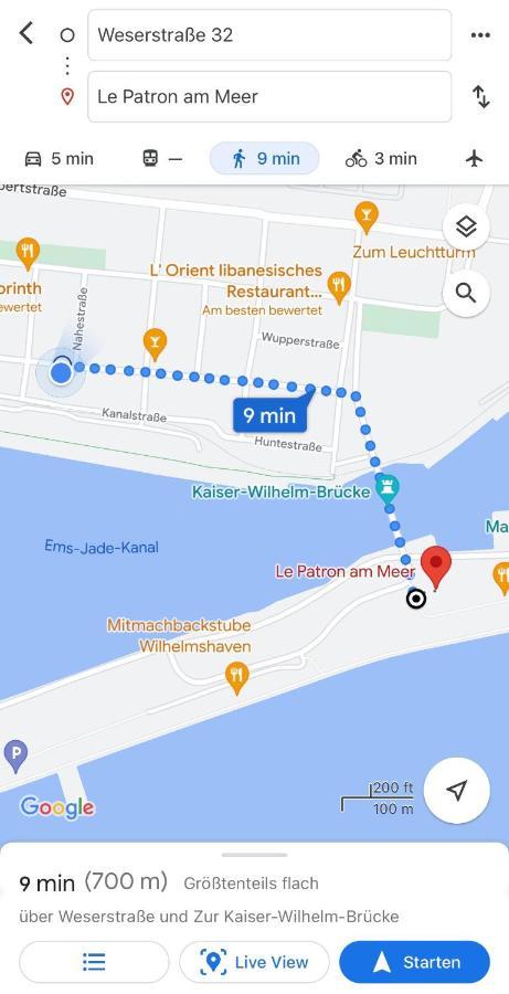 Ferienwohnung Moewenblick 威廉港 外观 照片